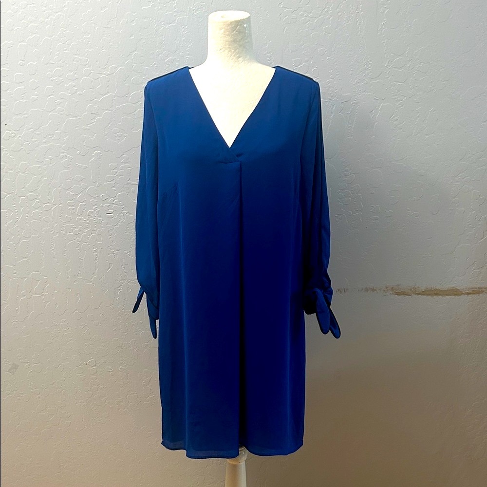 H&M Blue Midi Dress